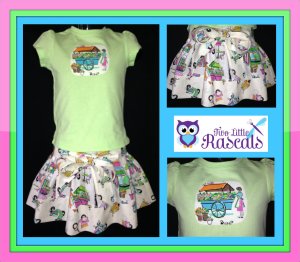 08 Oct Market Skirt set