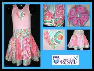 Spring Market Skirt Set