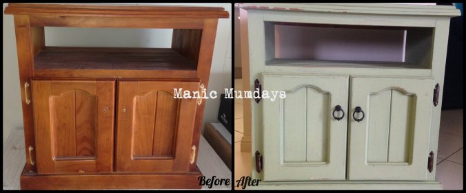 Kids TV cabinet makeover